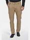 Men's Cargo Trousers Elastic Regular Fit Camel
