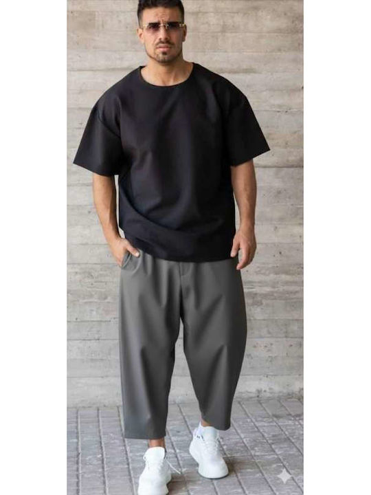 Cotton4all Pantaloni Bărbați Relaxed Fit Gri