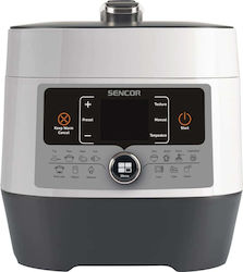 Sencor Πολυμάγειρας 3500W με Χωρητικότητα 5.5lt Λευκός