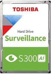 Toshiba S300 AI 20TB HDD Hard Drive 3.5" SATA III 7200rpm with 295MB Cache for Recorder MG11ACA20TE-V