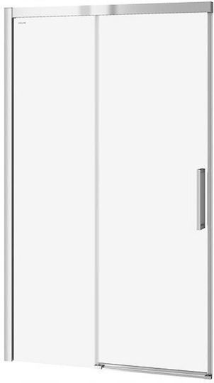 Cersanit Cabinet Duș Cu Ușă Glisantă 120x200cm Sticlă Transparentă