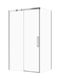 Cersanit Shower Cabin with Sliding Door 120x90x200cm Clear Glass