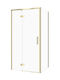Cersanit Shower Cabin for Shower with Hinged Door 100x80x195cm Clear Glass Oro