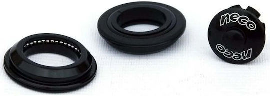Neco H 115 Σετ Ποτηριών Τιμονιού 1 1/8'' Ημι-ενσωματωμένο Μαύρο