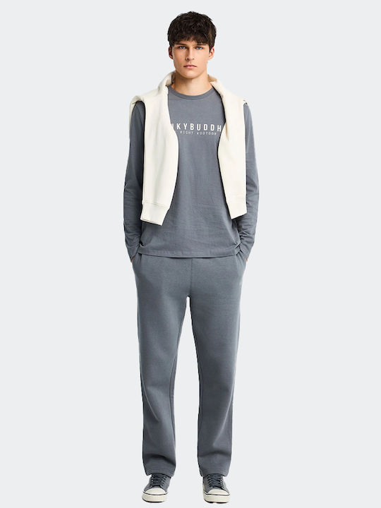 Funky Buddha Herren-Sweatpants mit Gummizug Ele...