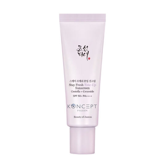 Beauty of Joseon Stay Fresh Tone-Up Purple Cremă de protecție solară pentru față SPF50+ 50ml