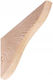 Malys Group Shelf Bracket Made of Wood in Brown Colour 95x165mm