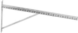 Aten Heavy-Duty Shelf Bracket in Grey Stainless Steel 20mm