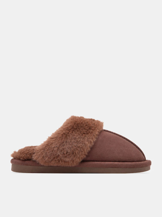 Luigi Luigi Damen Hausschuhe Stiefeletten mit P...