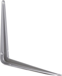 Michelin Heavy-Duty Corner Shelf Made of Metal in Silver Colour 200x225mm