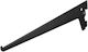 Malys Group Heavy-Duty Shelf Bracket Made of Stainless Steel in Black Colour
