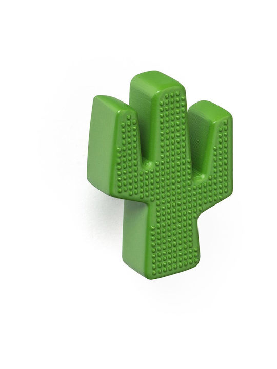 Domoletti Παιδικό Πόμολο Επίπλου από Μέταλλο Green Φ50mm