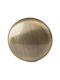 Domoletti Αντικέ Πόμολο Επίπλου από Μέταλλο Antique Brass 50mm
