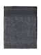 Domoletti Facecloth 50x90cm Grey Weight 550gsm