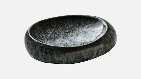 Playground Playground Servierschale Oval Blau 18x14cm