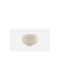 Playground Serving Bowl for Dip Round Ceramic White