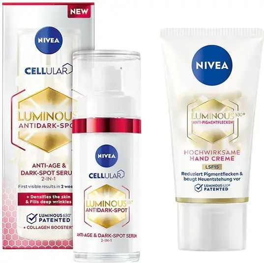 Serum tratament anti-rid Luminous 30 Ml + Cremă de mâini Luminous 50 Ml