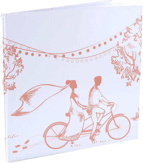 Βιβλίο Ευχών Ροζ Χρυσό Love Guest Book Blush 24 X 24 Εκ