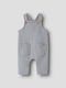 Kids Grey Dungarees