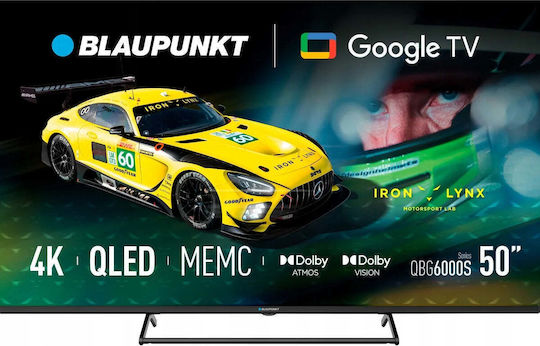 Blaupunkt Smart Τηλεόραση 50" Full HD QLED 50QBG6000S HDR (2025)