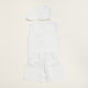 Beauty Home Set Christening Oilcloths Ecru 2 Pieces