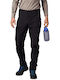 Northfinder Stretch Männliches Lang Bergsteigerhose Schwarz