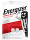 Energizer A76 Αλκαλικές Μπαταρίες Ρολογιών LR44 1.5V 2τμχ
