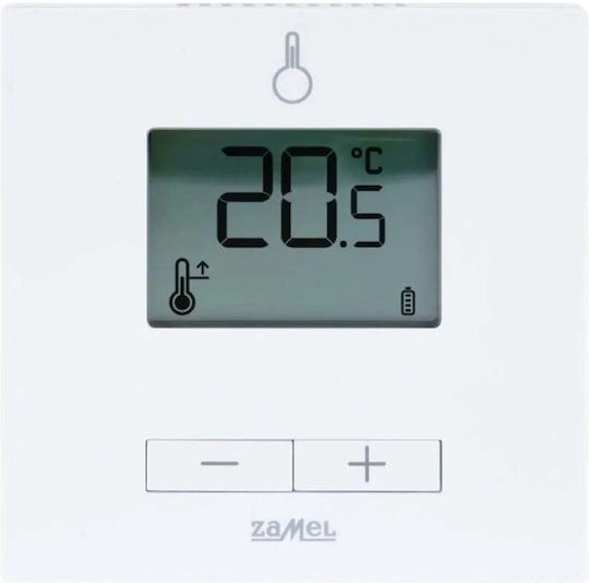 Zamel Lts-21 Digital In die Wand eingelassener Thermostat für den Raum