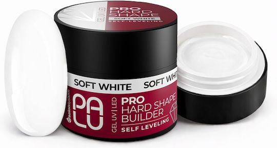 Palu Pro Hard Shape Builder Gel Νυχιών Soft White 45gr