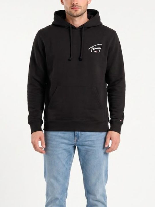Tjm Reg Entry Signature Hoodie Ext Sweatshirts Für Herren Mit Kapuze Schwarz