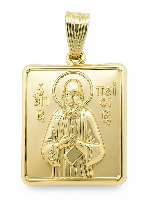 Daskalakis Kinder Amulet Daskalakis Beidseitig Anhänger aus Gold 14K 56745