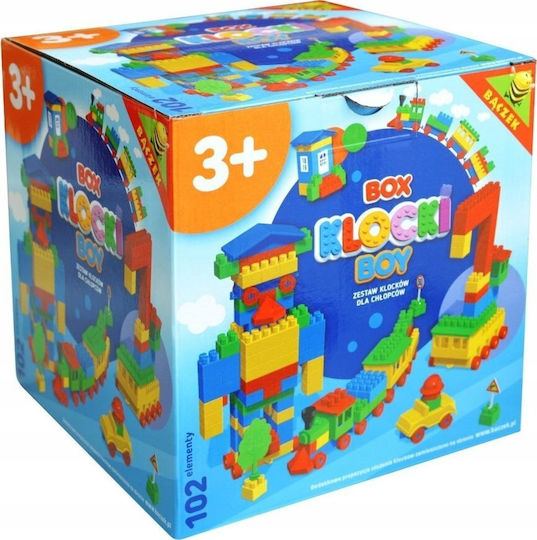Bączek Building Blocks for 3+ Years 102 Pieces