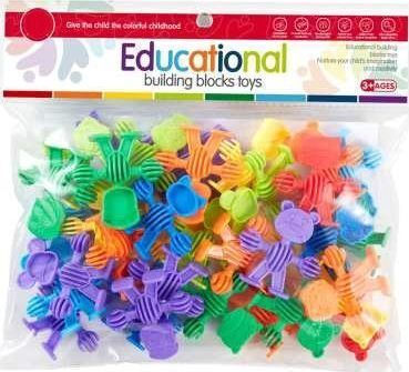 Askato Educational Building Blocks for 3+ Years 34 Pieces