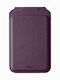Leather Men's Card Wallet with RFID Burgundy