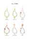 Pop Mart Baby Molly Fruity Aroma Series Phone Charm Blind Box 1 Piece Random Selection