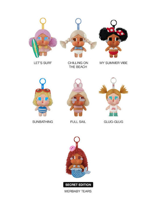 Figure Keychain Pop Mart Vacation Mode On Series 1 Piece Random Selection