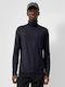 Herrenblusen Navy Blau Pullover