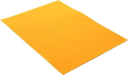 Polsirhurt Decorative Felt Elements Dark Yellow 20x30cm 10 Pieces