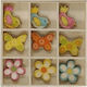 Titanum Wooden Decorative Set 27 Pieces Multicolour Decorative Ornaments Wooden Box 105x105mm