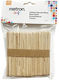 Metron Craft Chopsticks Tongue Depressors Natural 100 Pieces 114x10mm