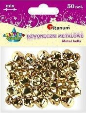 Titanum Verschiedenes Bastelbedarf Dekorative Glöckchen Craft-fun Set 6mm 8mm & 10mm