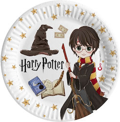 Πιάτα Χάρτινα Γλυκού Harry Potter 8 Τεμ