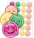 LearnHow Stickers 48 Pieces