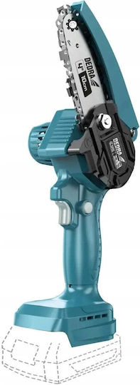 Dedra Акумулаторен Кастрачка Верижен Трион Solo 18V 0.73kg с Шина 10cm