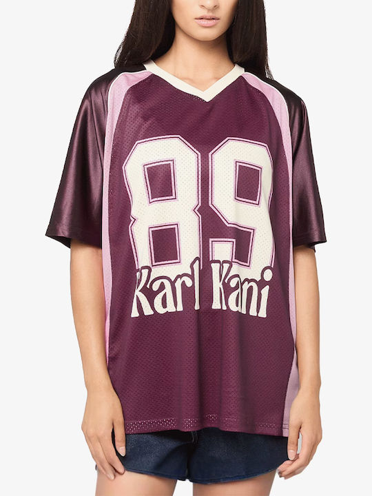 Serif Tricou Damă Transparent Multi