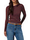 Women's Burgundy Sweater