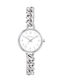Women's Watch Battery with Silver Stainless Steel Bracelet