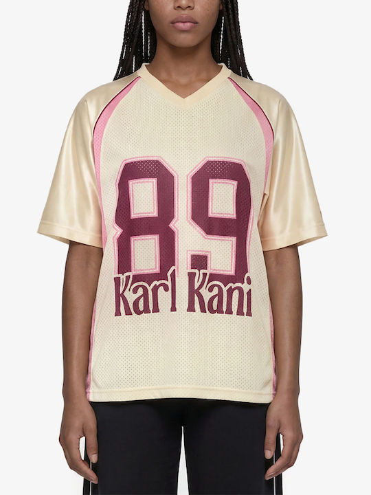 Karl Kani Serif Tricou Damă Transparent Multi