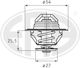 Termostat lichid de răcire Mahle Original Tx 92 86d