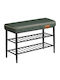 Mobilier Hol cu Suport pentru Pantofi și Bancă Green 80x30x50cm